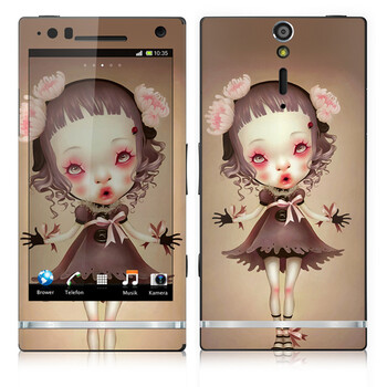 IdeaSkin 索尼 LT26i/Xperia S/Xperia Arc HD 皮肤 嗯! 外壳保护套皮贴膜 BDGC622064