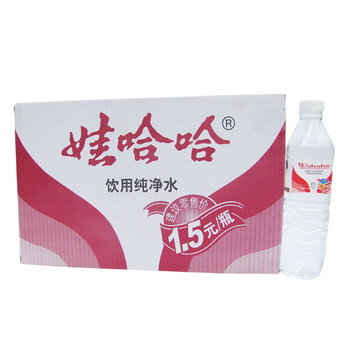 娃哈哈矿泉水596ml*24瓶