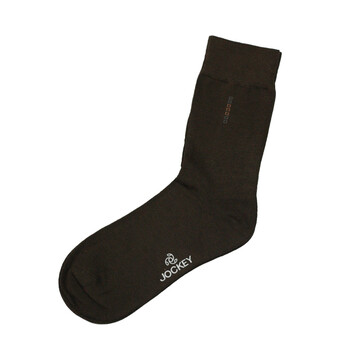 Jockey居可衣 2012春夏新品 男式莫代尔绅士袜 JJ16143128 202深棕色 L
