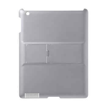 日本SANWA SUPPLY PDA-IPAD38GY 新品3档展架新iPad3背壳 支持键盘输入 缤纷色彩 兼容iPad2 灰