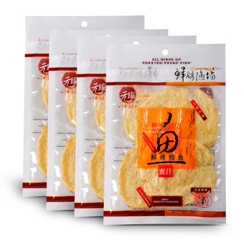 元臻鲜烤蜜汁鳕鱼50g*4袋