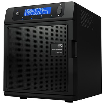 西部数据（WD）Sentinel DX4000 8TB 小型办公云存储服务器 WDBLGT0080KBK