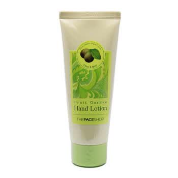 The face shop 菲诗小铺果园系列薄荷橄榄护手霜70Ml