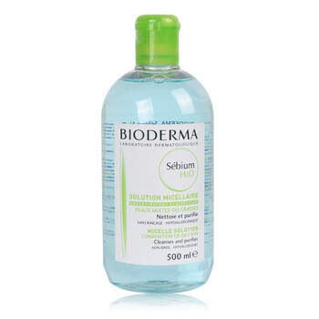 Bioderma贝德玛 净妍洁肤液 4效合1卸妆水蓝水 500ML 5851