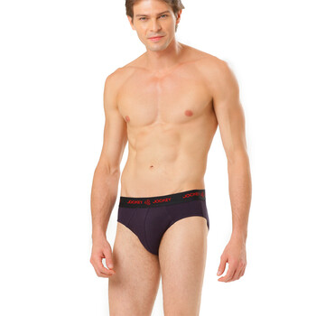 Jockey居可衣 男式棉氨3D三角裤 JJ1101446 818红色 L