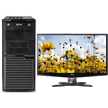 宏碁（Acer）VM2610台式电脑（i3-2120 2G 500G DVD USB键鼠 Win7）