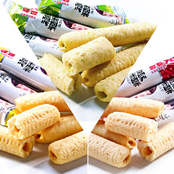 福娃 孙俪代言零食 粗粮食品 糙米卷600g混装（三个混装类型） 600g*3包
