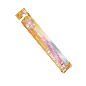 9.9樱花汇 水晶塑柄波浪型牙刷2件顔色随机发 980267