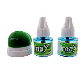 默思卡森max-concern蚊香液套装（电热蚊香器+45ml*2蚊香液）1022