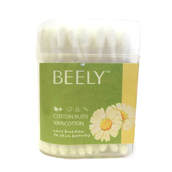BEELY 洋甘菊毛周去角质精华液专用棉签两个装