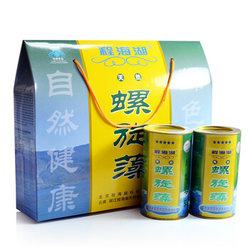 程海湖 天然 螺旋藻204g（0.25g*816片）礼盒装