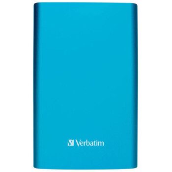 威宝（Verbatim）2.5寸 USB3.0 超薄新开拓者系列 1TB 移动硬盘（加勒比海蓝色）