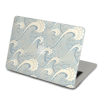 SkinAT 苹果笔记本MacBook外壳A面保护贴膜 3M材料 浪打浪 Air 13 2008/09