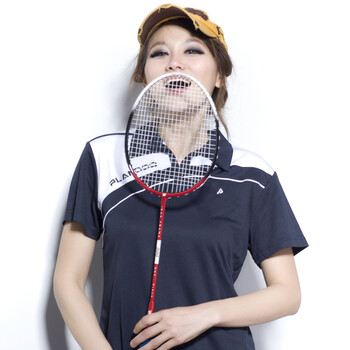 帕兰朵女宽松夏装短袖T恤运动服休闲晨练健身服女装 蓝色 XXL