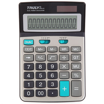信利（TRULY）812A-12中大型台式办公计算器