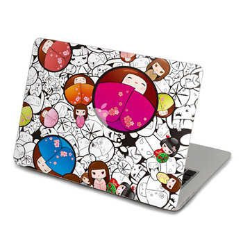 SkinAT 苹果笔记本MacBook外壳A面保护贴膜 3M材料 日本娃娃