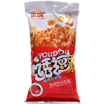 永明黄金豆诱逗爆米花香辣双骄味65g*20袋