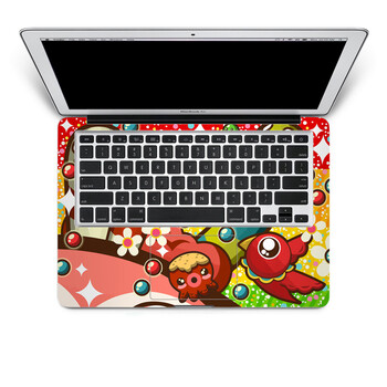 SkinAT 苹果笔记本MacBook手托保护贴膜 不含键盘 3M材料 大口的吃 Pro 15 (Retina)
