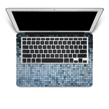 SkinAT 苹果笔记本MacBook手托保护贴膜 不含键盘 3M材料 渐变的马赛克 Air 13 2011款