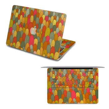 SkinAT 苹果笔记本MacBook全套保护贴膜 3M材料 密指纹 Air 11