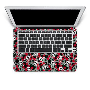 SkinAT 苹果笔记本MacBook手托保护贴膜 不含键盘 3M材料 骷髅果果 Pro 15 (Retina)