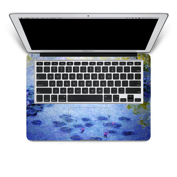 SkinAT 苹果笔记本MacBook手托保护贴膜 不含键盘 3M材料 睡莲 Pro 15 (Retina)