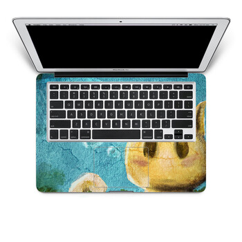 SkinAT 苹果笔记本MacBook手托保护贴膜 不含键盘 3M材料 涂鸦墙小猫 Pro 15 (Retina)