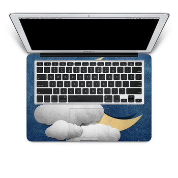 SkinAT 苹果笔记本MacBook手托保护贴膜 不含键盘 3M材料 云遮月 Pro 15 (Retina)