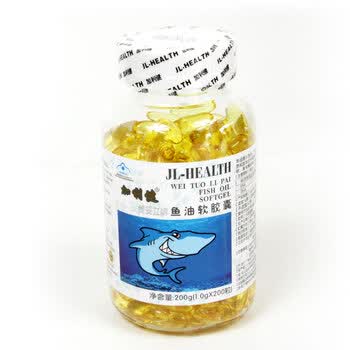 加利健鱼油软胶囊100mg*200粒