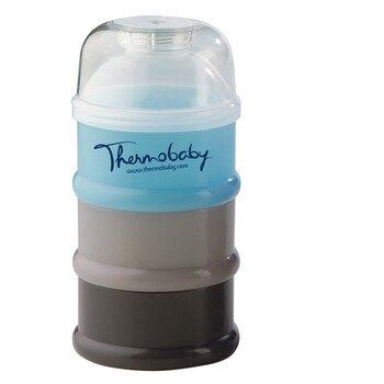 稚音Thermobaby 法国原产 奶粉定量存储盒 奶粉罐 1745 奶粉盒 天蓝色