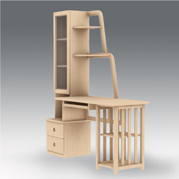 松果 儿童家具 书桌 PG71转角