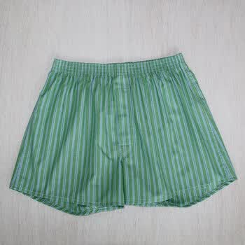 C.CTN 纯棉包腰男士平角内裤阿罗裤男家居裤短睡裤 20120528B145 条纹 XL