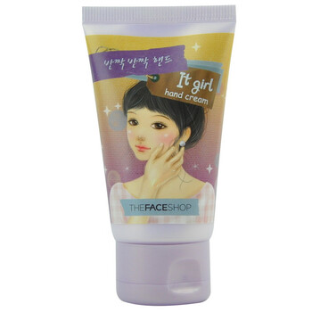 the face shop 可爱女孩闪亮护手霜50g 保湿 滋养