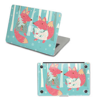 SkinAT 苹果笔记本MacBook外壳及底部保护贴膜 3M材料 狐狸过节 Pro 15
