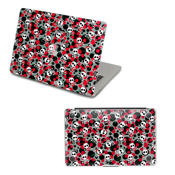 SkinAT 苹果笔记本MacBook外壳及底部保护贴膜 3M材料 骷髅果果 Pro 17