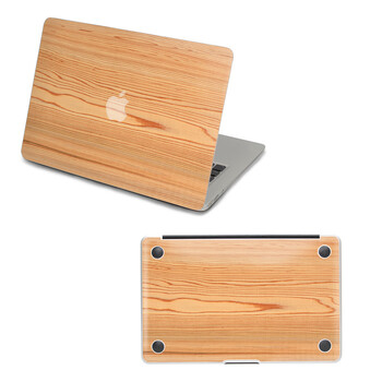 SkinAT MacBook外壳及底部保护贴膜 3M材料 木纹6 Pro 15