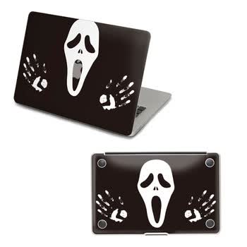 SkinAT 苹果笔记本MacBook外壳及底部保护贴膜 3M材料 另类骷髅 Pro 13