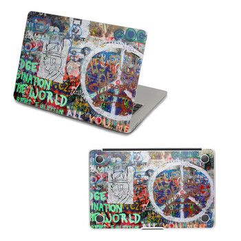 SkinAT 苹果笔记本MacBook外壳及底部保护贴膜 3M材料 涂鸦墙 Pro 15