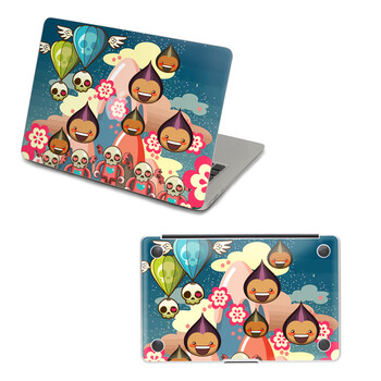 SkinAT 苹果笔记本MacBook外壳及底部保护贴膜 3M材料 洋葱头王国 Air 11