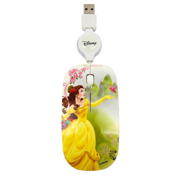 迪士尼（Disney）MN403 伸缩线鼠标（美女与野兽）