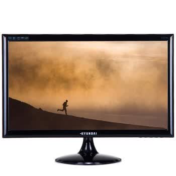 现代（HYUNDAI）F227H 21.5英寸LED背光宽屏液晶显示器 黑色
