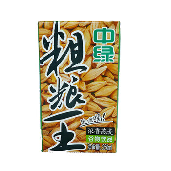 中绿 粗粮王浓香燕麦250mlx16盒（简装）/箱