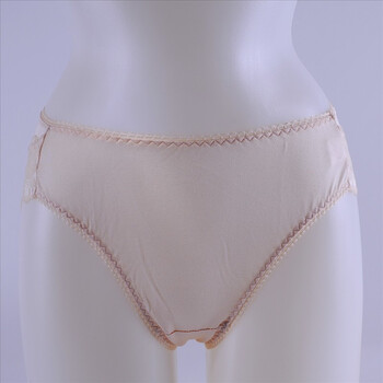 金三塔 100%桑蚕<em>真丝内裤</em> 女黑色性感蕾丝中