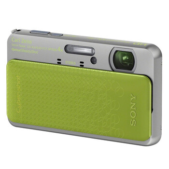 索尼（SONY） DSC-TX20 数码相机 绿色（1620万像素 3寸屏 4倍光变 25mm广角）