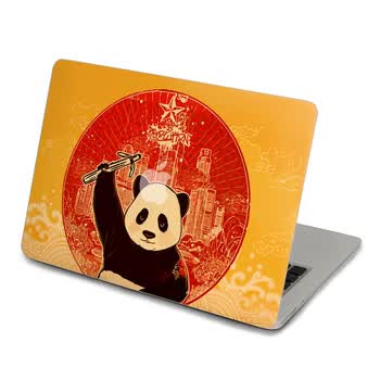 SkinAT 苹果笔记本MacBook外壳A面保护贴膜 3M材料 功夫熊猫 Pro 13
