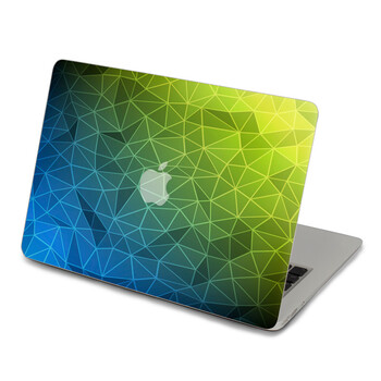 SkinAT 苹果笔记本MacBook外壳A面保护贴膜 3M材料 蓝绿格调 Pro 13
