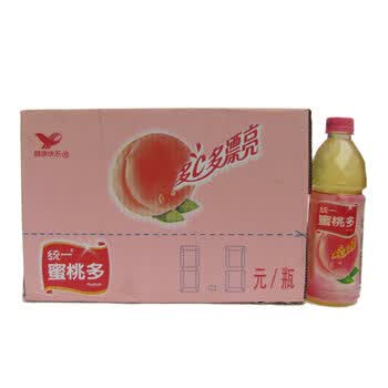 统一水蜜桃 500ml 1*15瓶