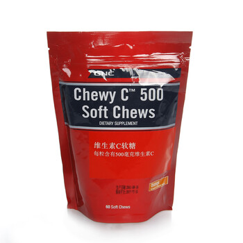 美国进口GNC健安喜维生素C软糖60粒/包(进口)