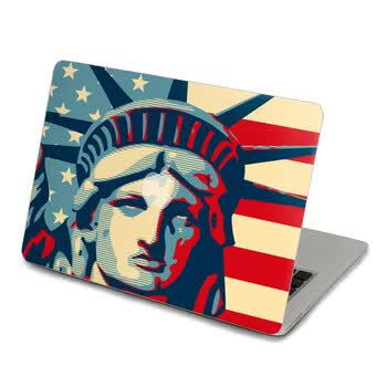 SkinAT 苹果笔记本MacBook外壳A面保护贴膜 3M材料 自由女神 Pro 15 (Retina)