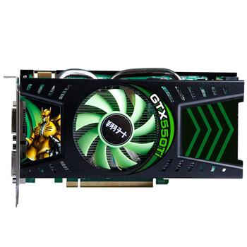 翔升(ASL)GTX550Ti终结版1G D5 900MHZ/4100MHz 1GB/192bit DDR5 PCI-E显卡